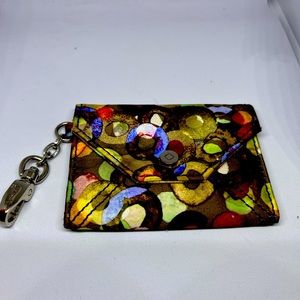 Jewell by Thirty-One Card Case/ ID Case with keychain